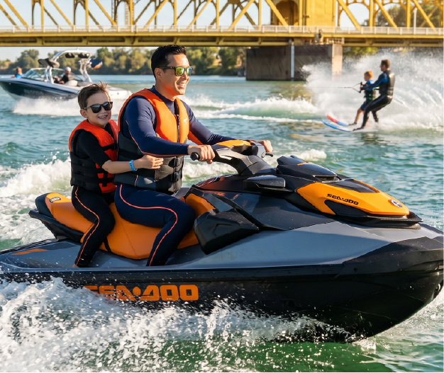 3-Seater Jet Ski